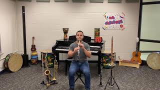 Oboe - 3-Note Scale - Introduction/Review