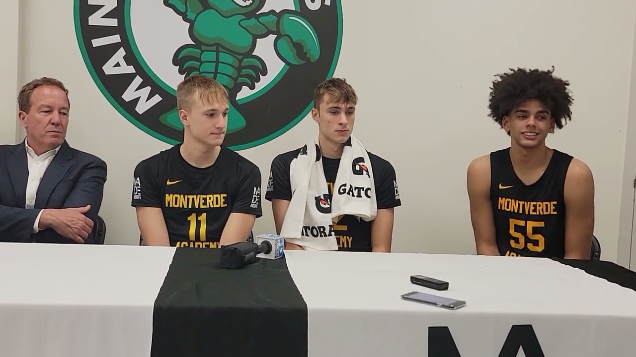 Montverde Academy postgame Portland Expo 1/6/2024 #TheMaineEvent