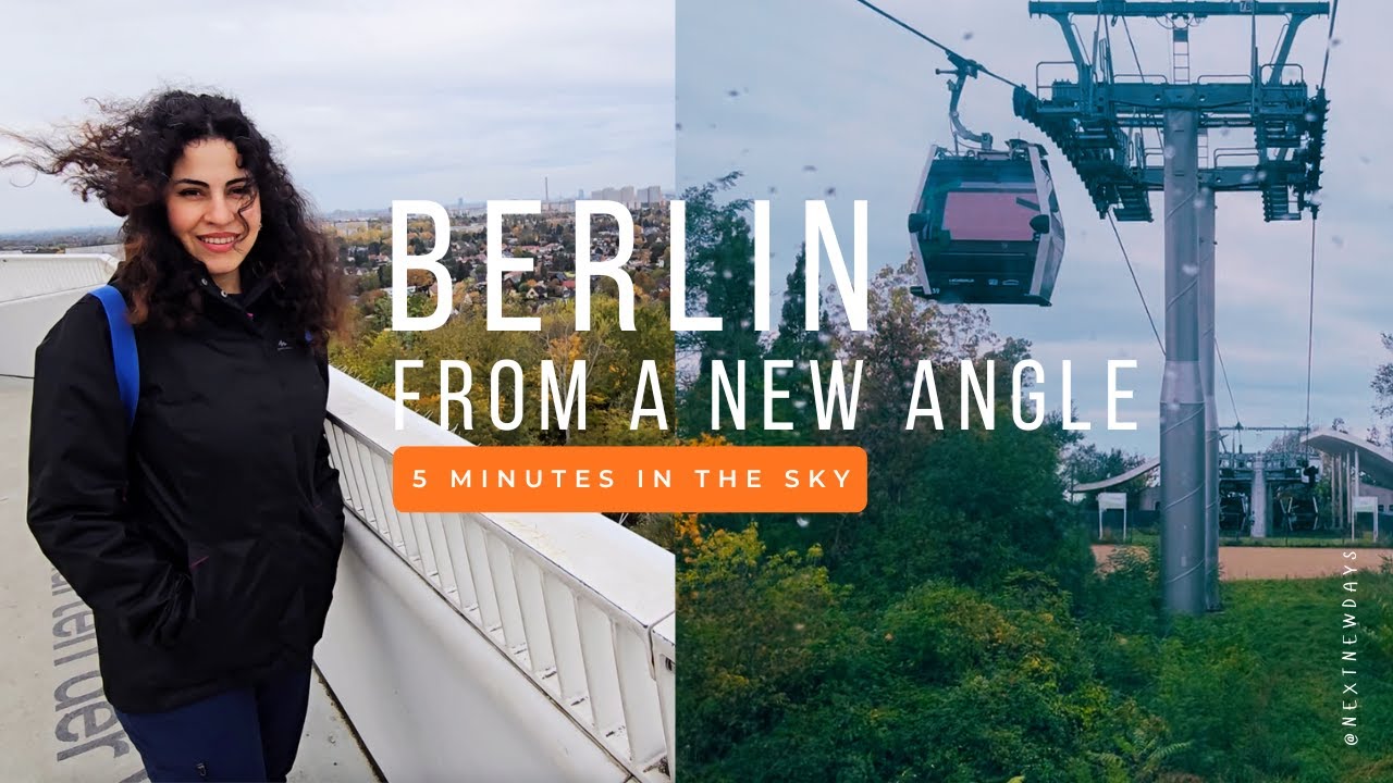 Berlin from the Sky — Cable Car & Views at Kienbergpark