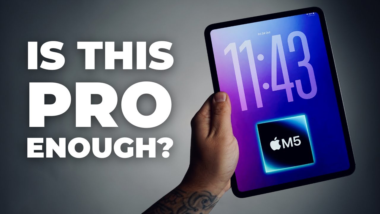 1 week with the M5 iPad Pro - should YOU upgrade?