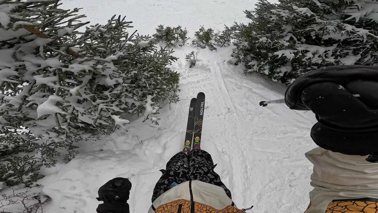 CARNIVAL x Freeride Skiing!! - Aggressive Full Send Skiing, Brauneck