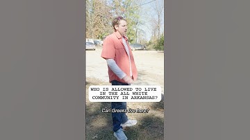Who is allowed in this “All White” Arkansas community?