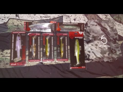 UNBOXING BAITS FROM BASS MAFIA & 6th SENSE *NEW SWIMBAIT SIZE* (LOADED DAINGEROUS)