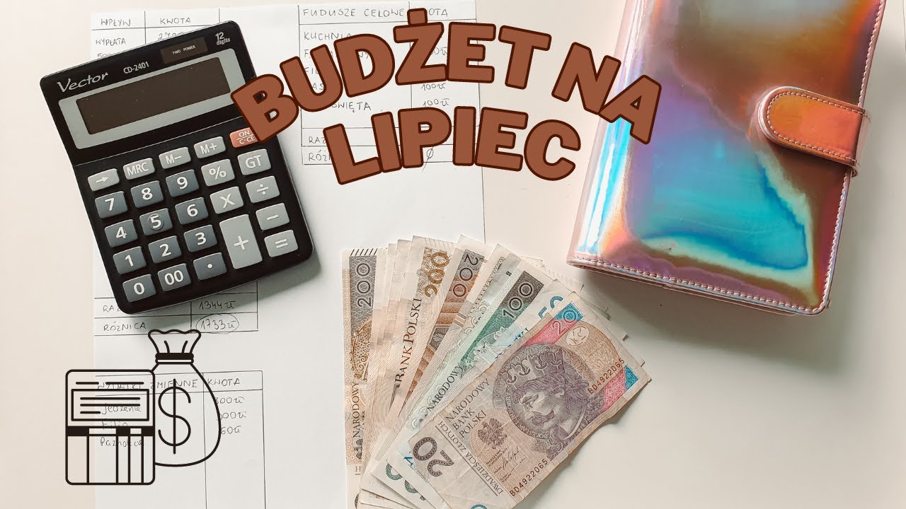 Zaplanuj ze mną... budżet na LIPIEC | system kopertowy, cele finansowe, rozpisywanie budżetu