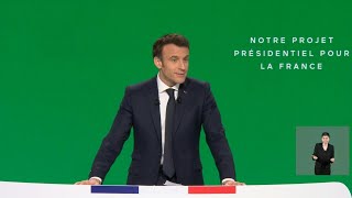 Présidentielle: Macron vise le 