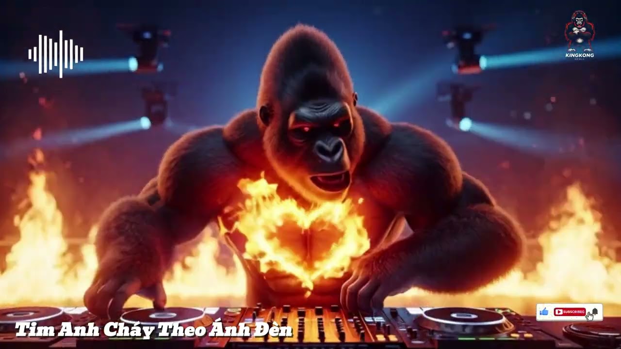 Tim Anh Cháy Theo Ánh Đèn – VinaHouse Remix EDM Việt Cháy Nhất | KingKong Remix 2026