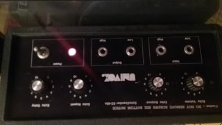 Univox EC80a Tape delay demo