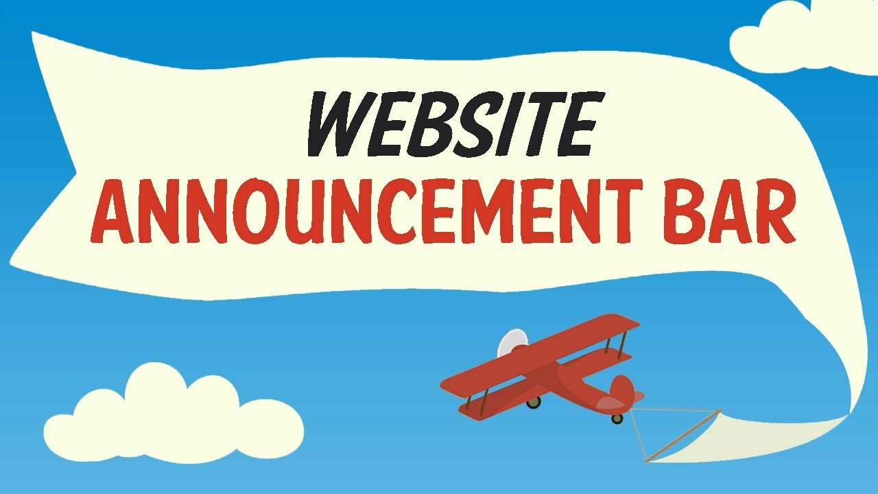 Announcement Bar AddOn (Brilliant Directories Plugin) 📢 Grab Attention