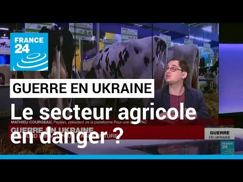 L&rsquo;invasion russe en Ukraine aura des conséquences sur le secteur agricole français, annonce Macron