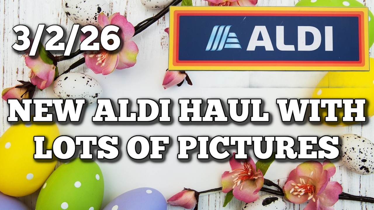 NEW ALDI HAUL AND PICTURES