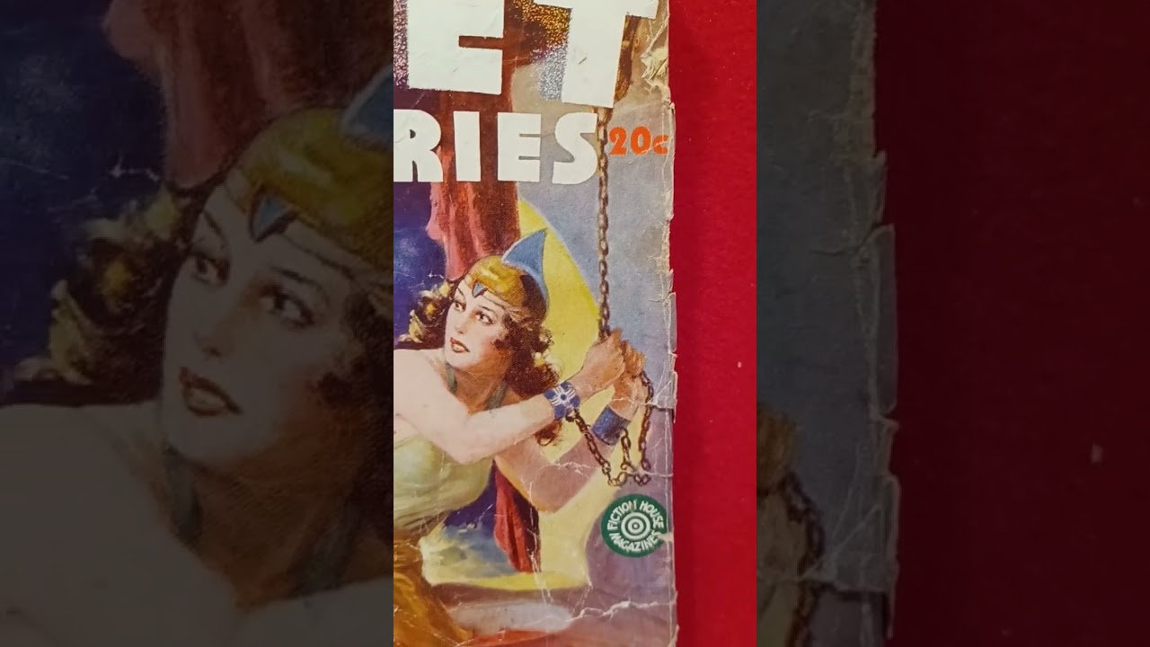 1945 Pulp Planet Stories V2#10 Fiction House Bondage cover 