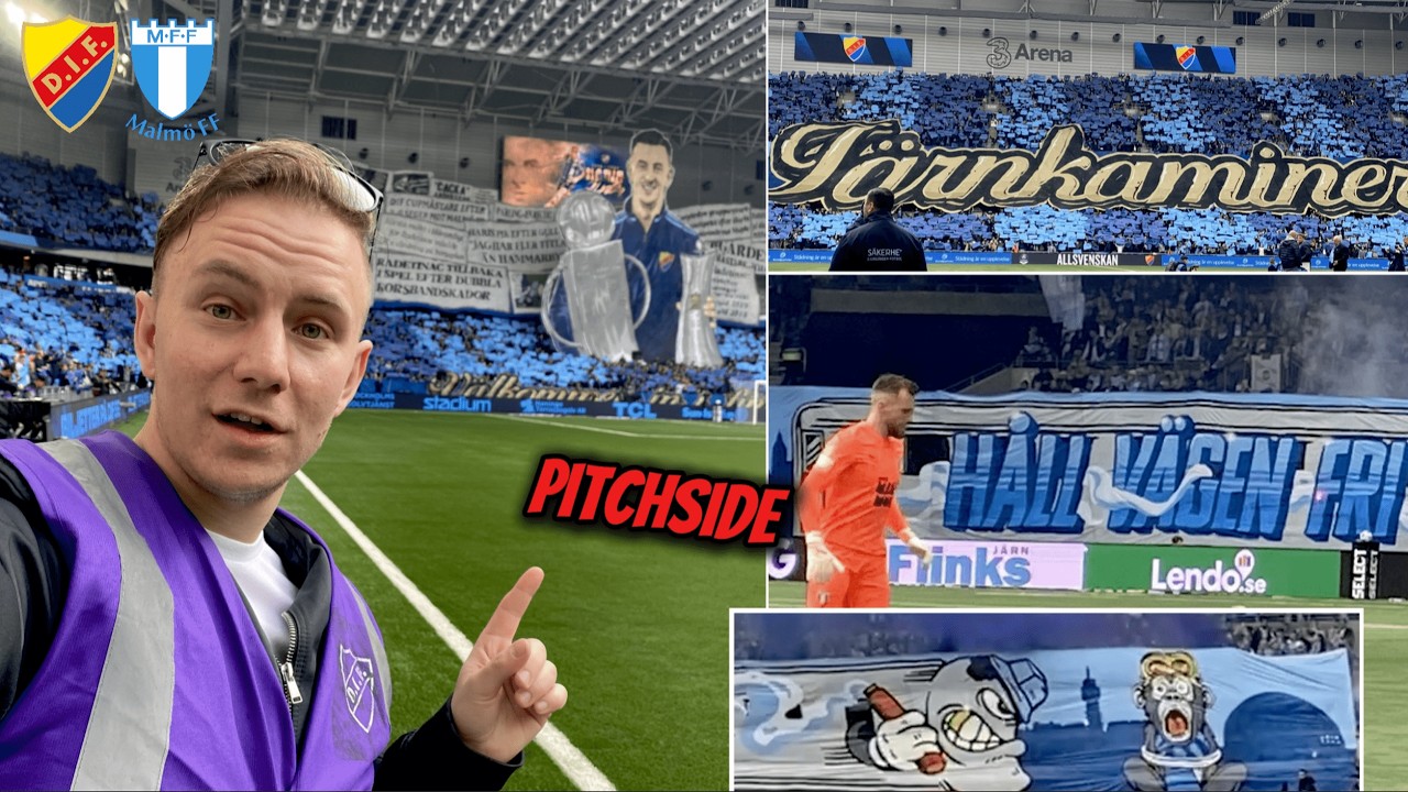 MÄKTIGT! Stort Haris-Tifo När Allsvenskan Börjar Och Skånelaget Firar • DJURGÅRDEN-MALMÖ documentary