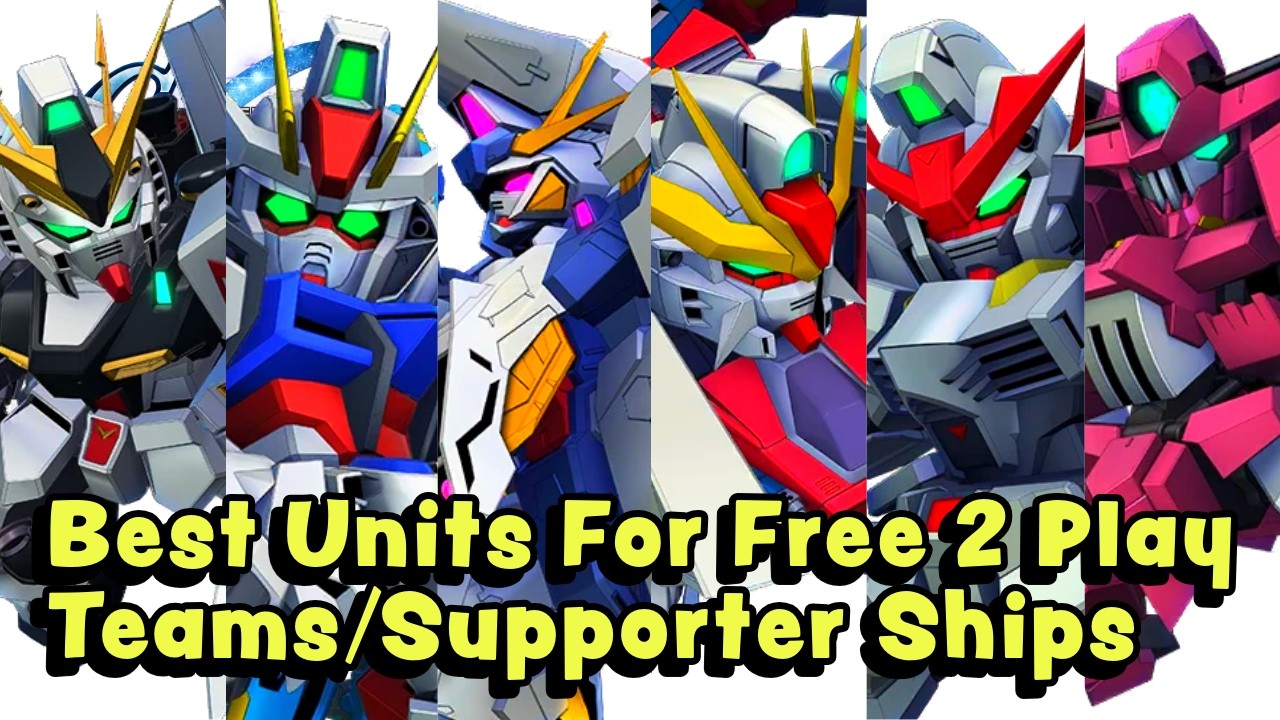 Рассмотрим лучшие юниты для каждой команды, не вкладывающей деньги в игру (SD G Generation Eternal)