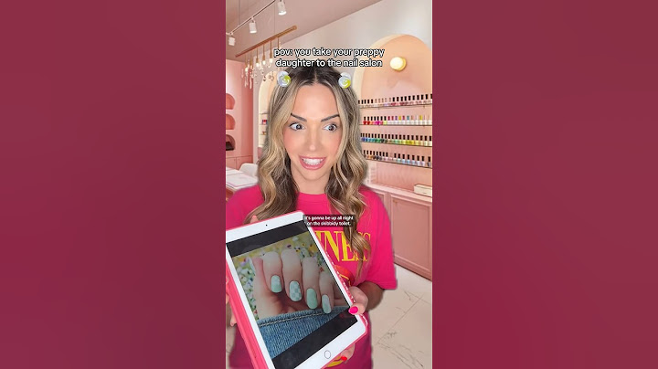 POV: YOU TAKE YOUR PREPPY DAUGHTER TO THE NAIL SALON 💅🏻