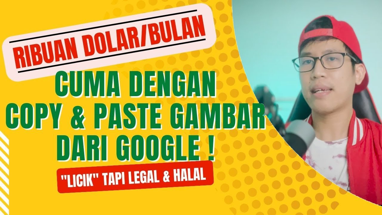 CARA MENGHASILKAN UANG DARI INTERNET CUMA DENGAN COPY & PASTE GAMBAR ...