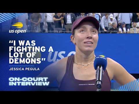 Jessica Pegula On-Court Interview | 2026 US Open Quarterfinal