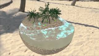 Maya Rendered Beach Animation