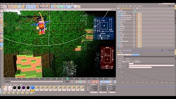 C4D Minecraft Speedart #7