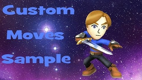 Mii Swordfighter Custom Moves Sample
