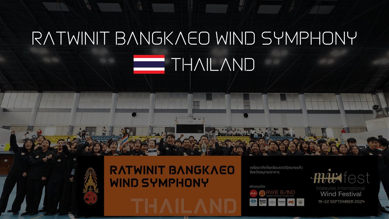 Nada Ragam Melayu 2, Crossfire November 22 - Ratwinit Bangkaeo Wind Symphony | Thailand