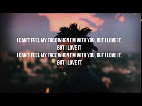 The Weeknd-Can't Feel My Face(Lyric Video) - YouTube