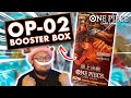 *NEW* IT'S HERE! OPENING UP THE NEW OP-02 PARAMOUNT WAR BOOSTER BOX! - ONE PIECE CARD GAME