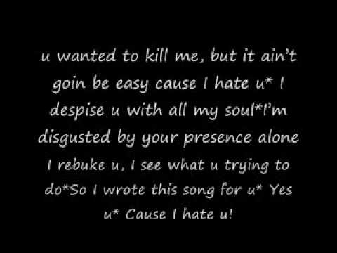 I Hate You w/ lyrics by Mali Music