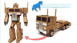How to Make a Cardboard Transformer (Part 1) #1