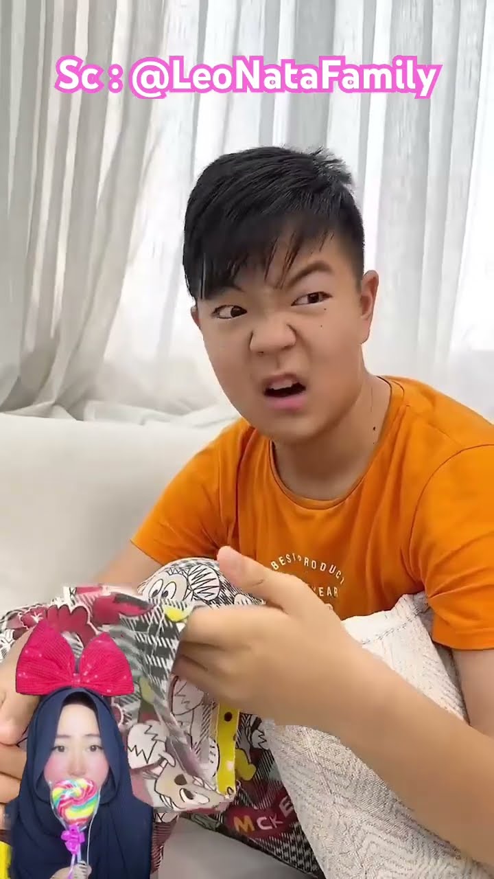 HAHHH PAPA MENGGUNTING SEMUA BAJU CELANA ADIK KAKAK \u0026 MAMA⁉️? @LeoNataFamily #shorts