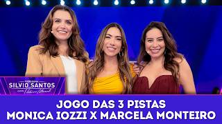 Jogo das 3 Pistas: Monica Iozzi X Marcela Monteiro | Programa Silvio Santos (17/05/26)