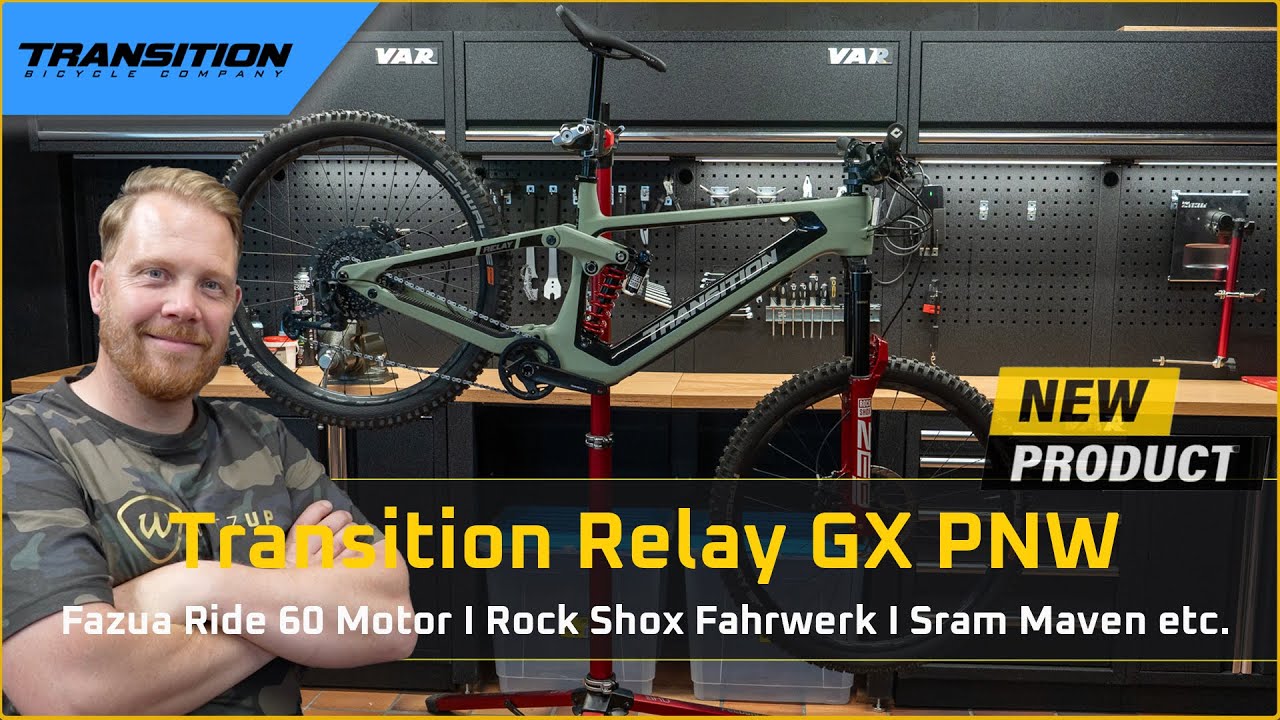 Transition Relay GX - Fazua Ride 60 Motor I Rock Shox Fahwerk I Sram Maven I 