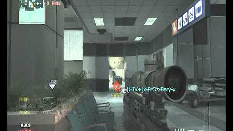 MW3 - Random No-Scope Headshot Across Map