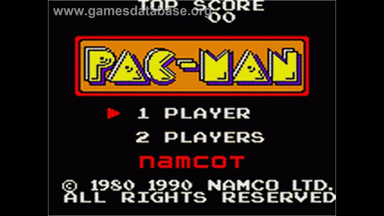 Pac-Man Intro: Arcade-1980 - YouTube