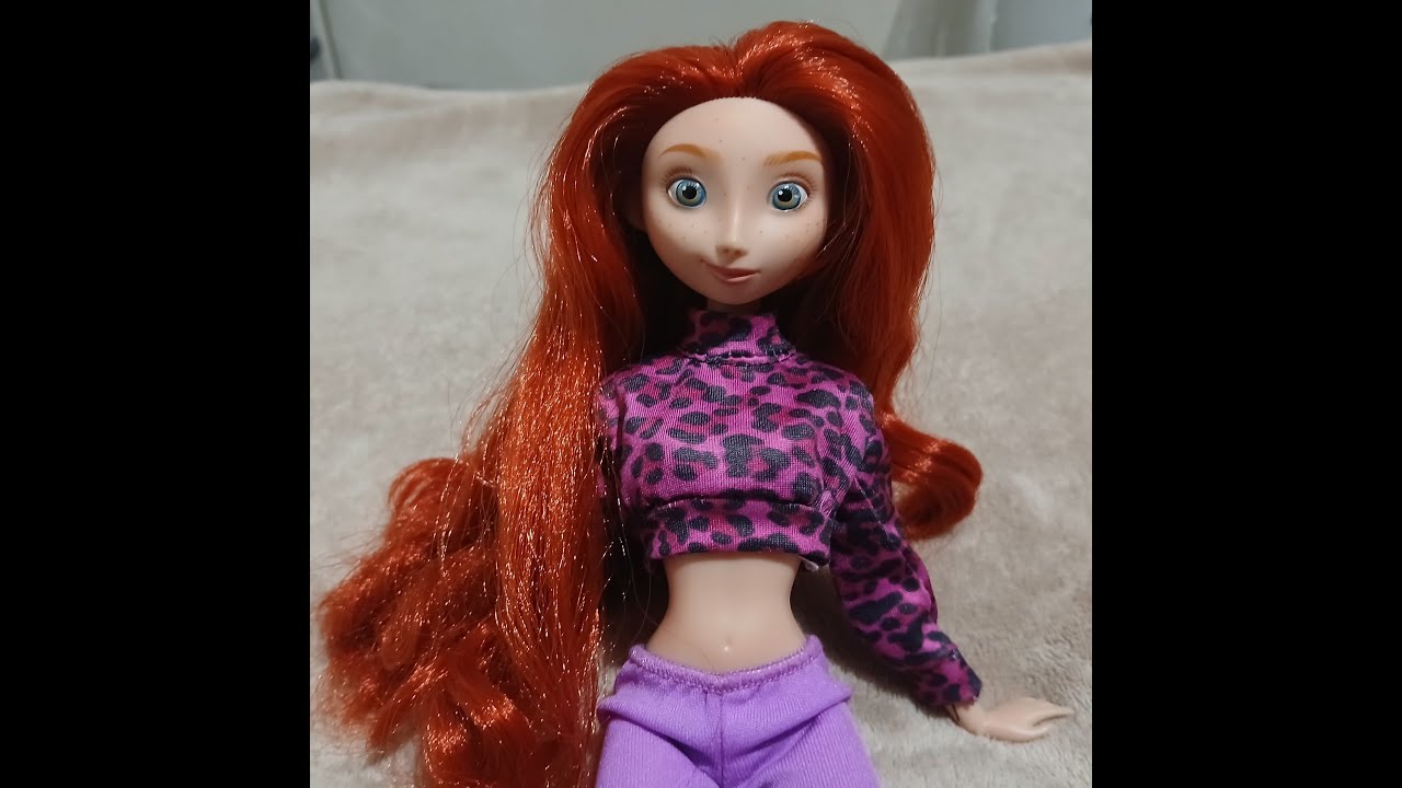 Used Disney Dolls Before and After Cleaning Short Version