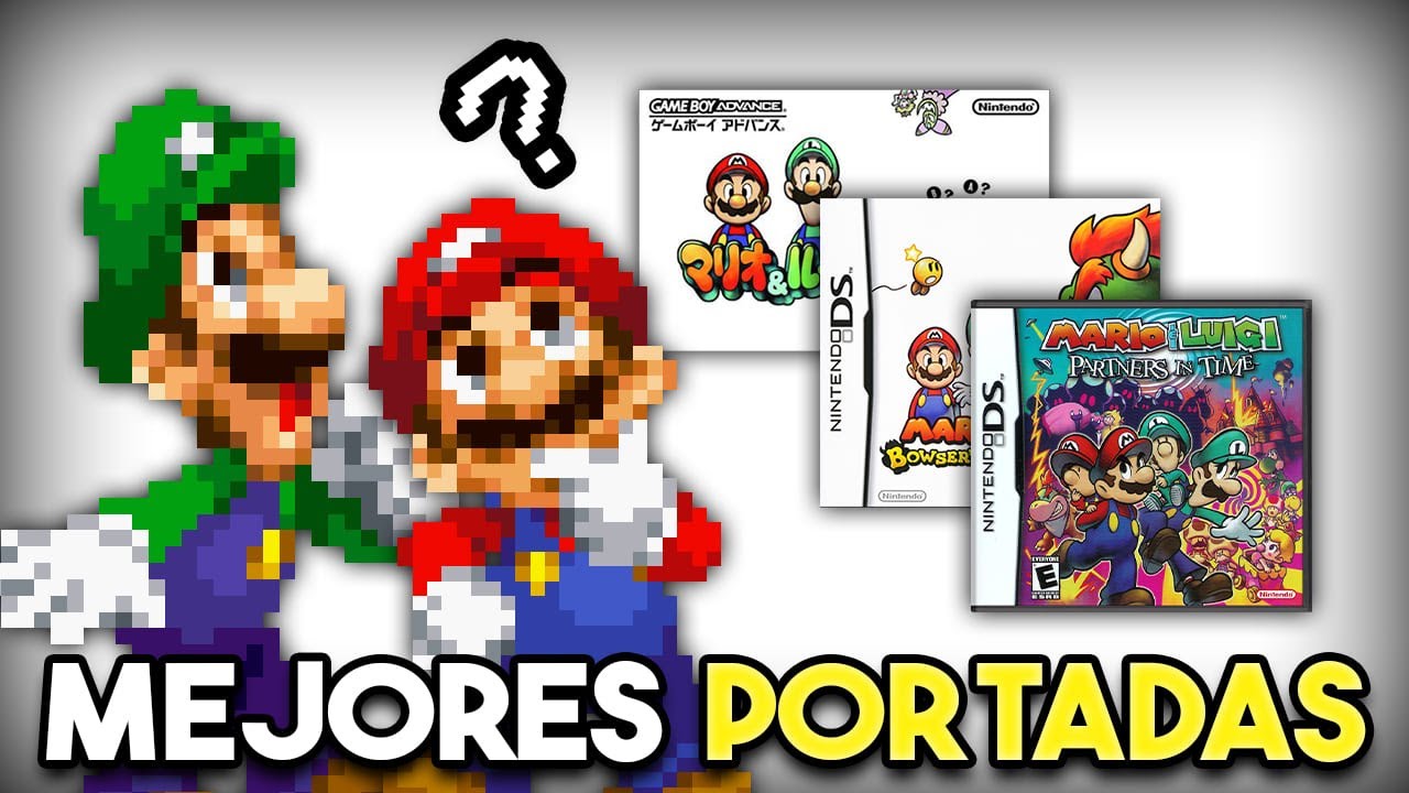 ¿Cuál es la MEJOR portada de Mario & Luigi?