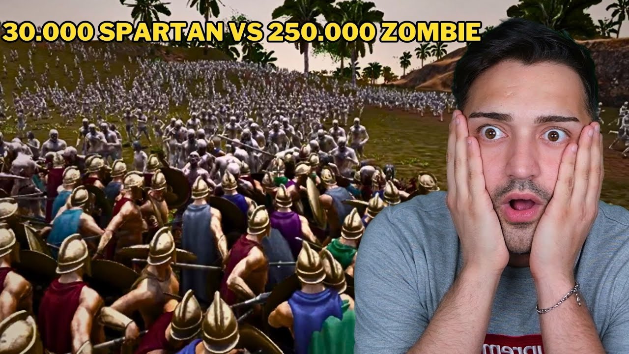 30.000 SPARTALI VS 250.000 ZOMBİ SAVAŞI ( UEBS2 )