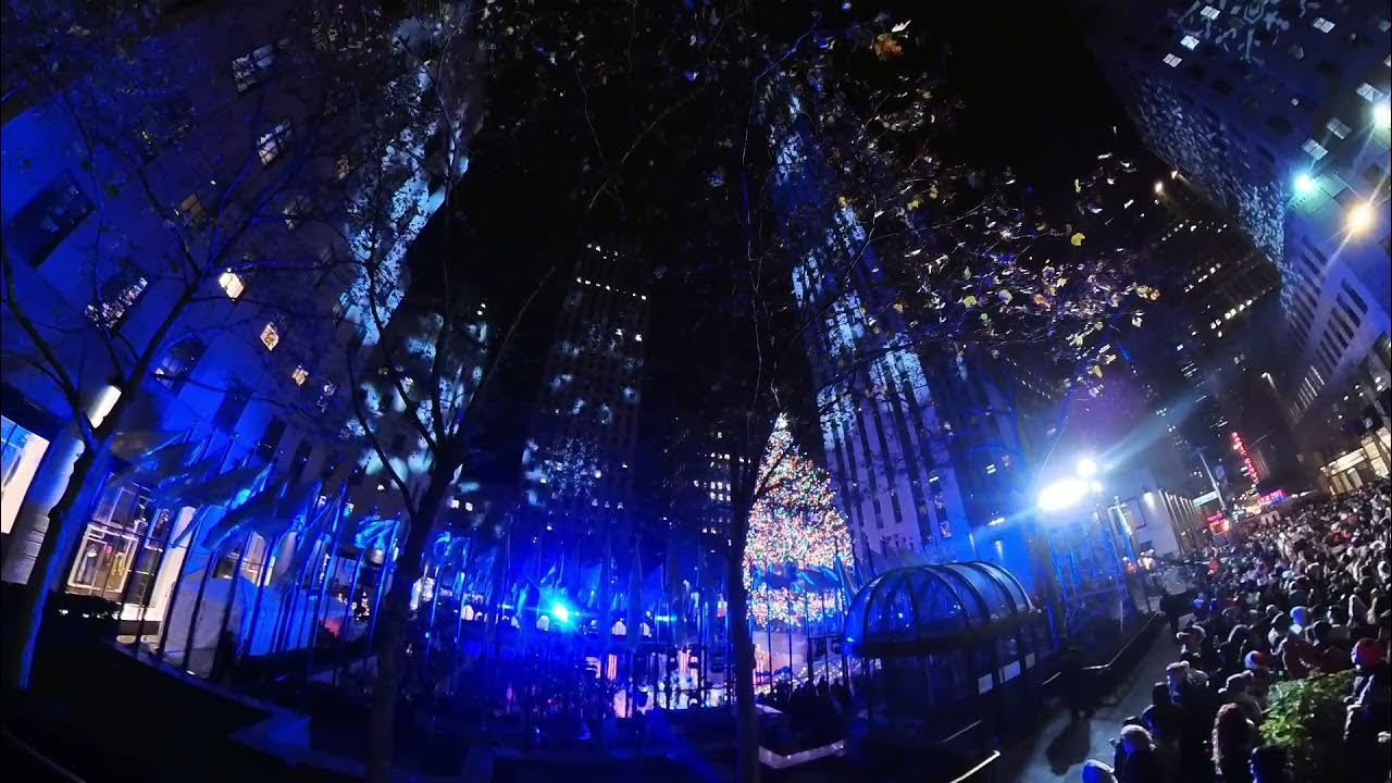 NYC LIFE 2021 Rockefeller Center Christmas Tree Lighting 2021(DEC 1