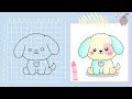 Hora de dibujar un PERRO paso a paso ✨⏰ [Activa los subtítulos]