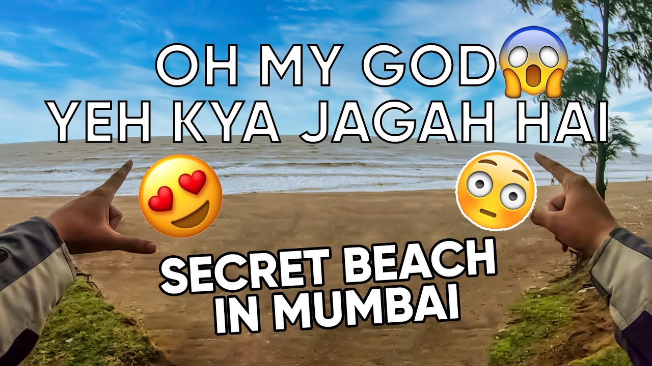 Most beautiful Secret beach in mumbai I OMG😱😲 kya jagah hai