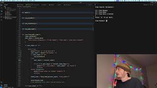 Teaching Myself Python LIVE 🔴 | Data Structures and Algorithms in Python + Project | 12-18-2024