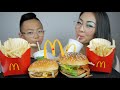 McDonald’s BLT Crispy Chicken Burger, Spicy Harbanero McChicken Mukbang | N.E Let's Eat
