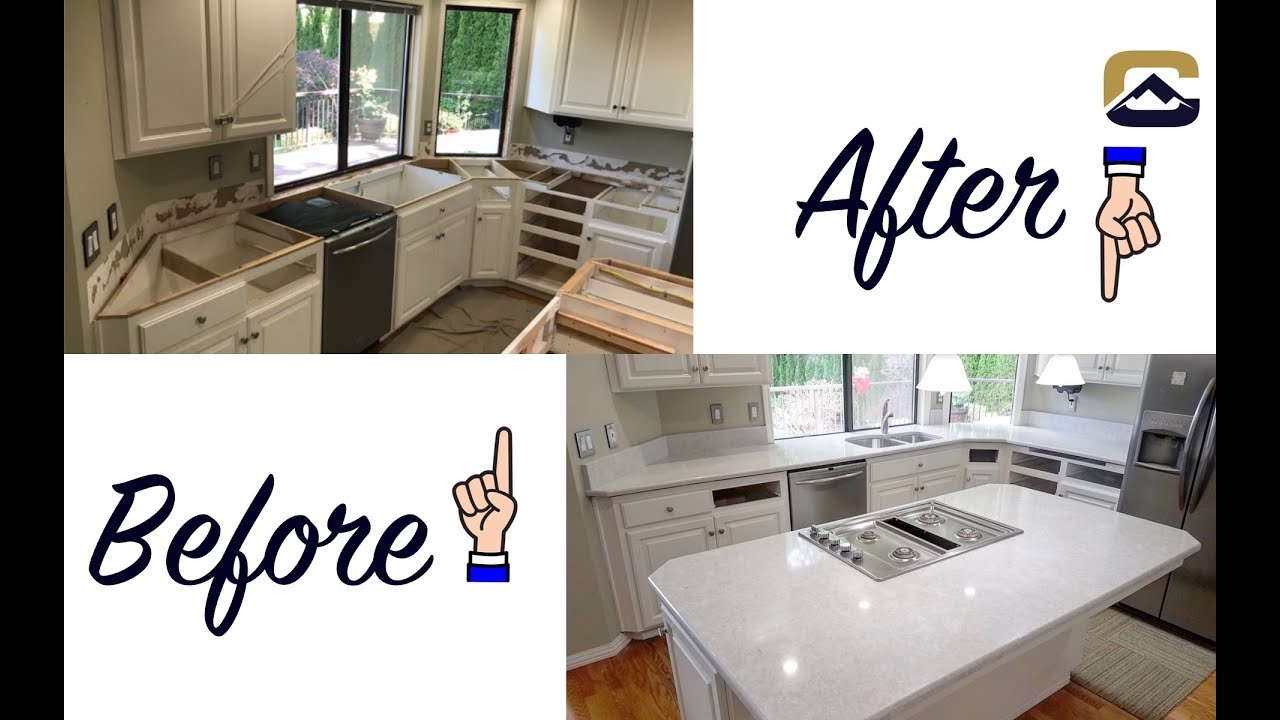 Time Lapse kitchen install with the No Lift Install System - YouTube