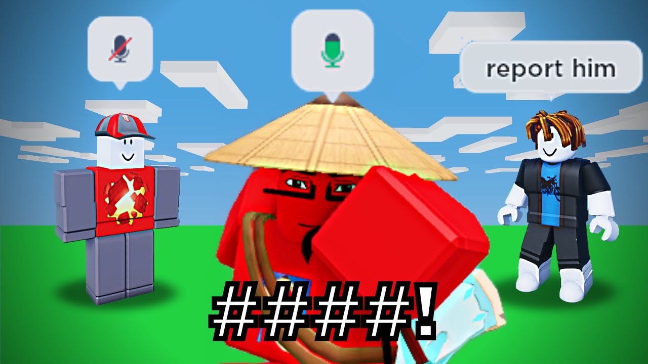 THE MOST TOXIC VOICE CHAT IN ROBLOX BEDWARS!