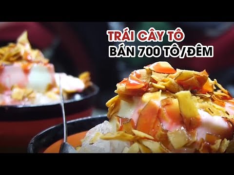 Video Quán trái cây tô vỉa hè Thủ Đức mỗi đêm bán hơn 700... - youtube