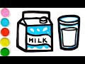 Drawing a picture of Milk,ارسم صورة للحليب,Сүттің суретін салу,Sütün resmini çiz,दूध का चित्र बनाइए