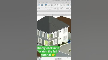 Creating external lighting in revit