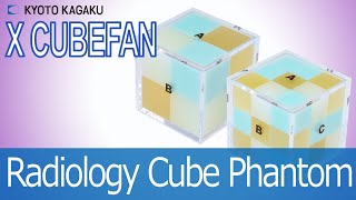 Radiology Cube Phantom XCUBEFAN PH-78 Kyoto Kagaku Ph 75 Mect Phantom