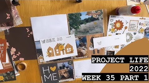 PROJECT LIFE 2022: Week 35 Part 1