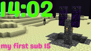I GOT SUB 15! | 1.16 RSG in 14:02 (FPB)