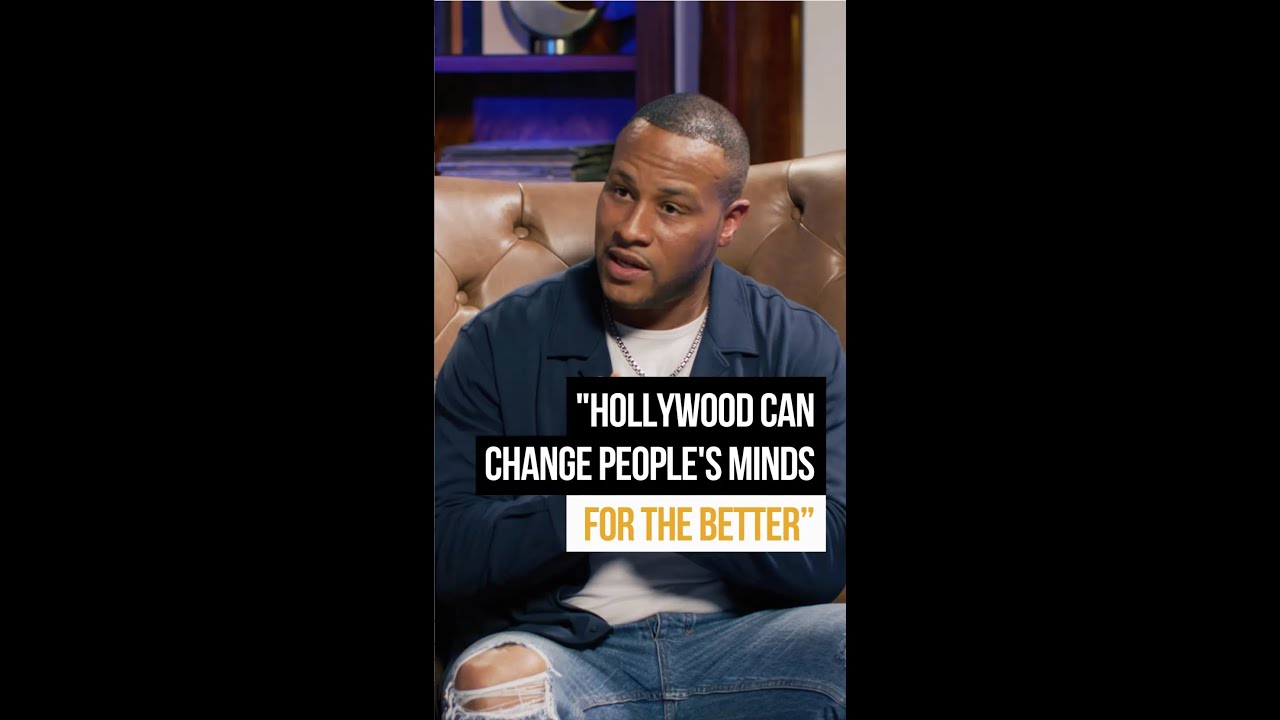 Hollywood can change people's minds for the better